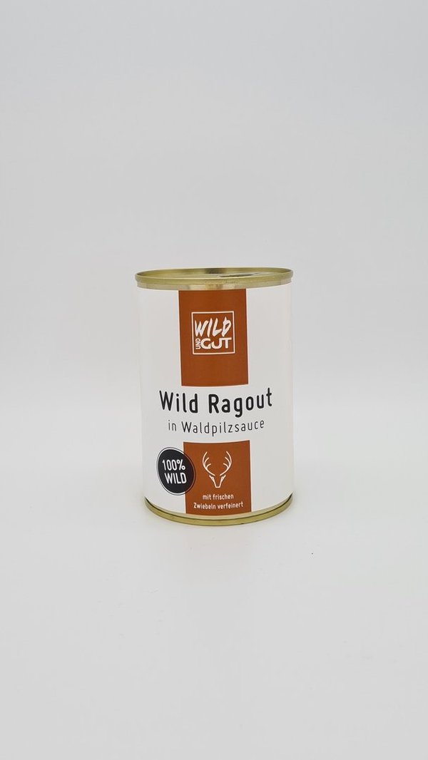 Wild Ragout  - aus 100% Hirschfleisch, 400g Dose